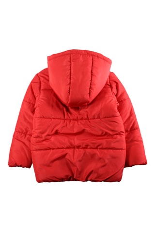 Anorak acolchado con capucha Minnie Mouse Disney - Rojo