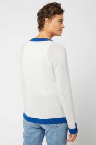 Gilet en cachemire - Blanc