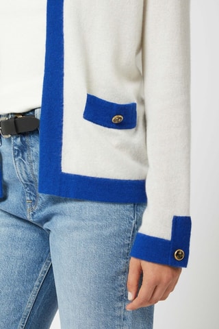 Gilet en cachemire - Blanc