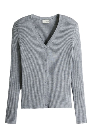 Gilet en laine mérinos - Gris