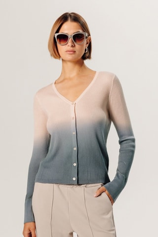 Gilet en laine mérinos - Beige