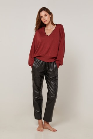 Pull en laine - Rouge