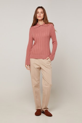 Pull en laine - Rose