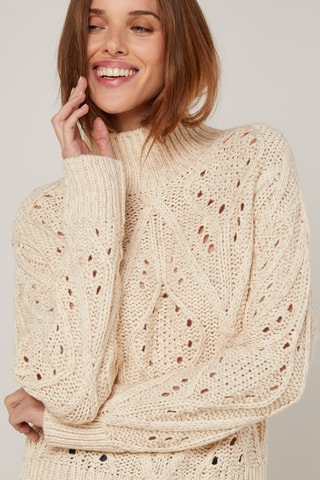 Wollen Trui - Ivoorkleurig