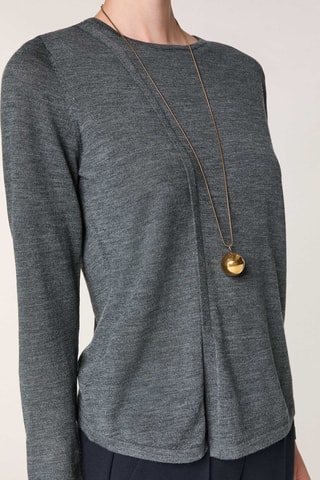 Merinoswollen Trui - Grijs