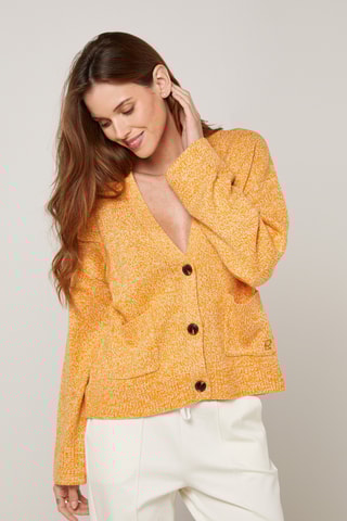 Gilet - Jaune chiné