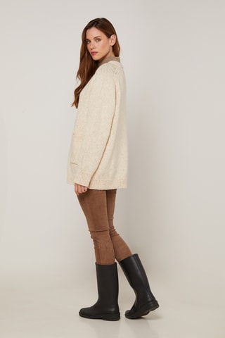 Gilet en laine - Ivoire