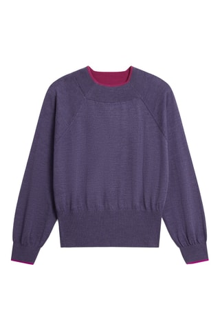 Wollen Trui - Paars