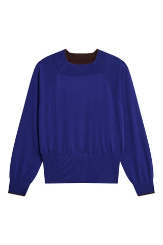 Pull en laine - Bleu électrique