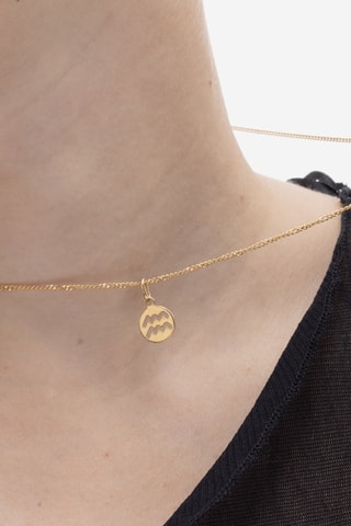 Collier Scorpion - Argent plaqué or jaune