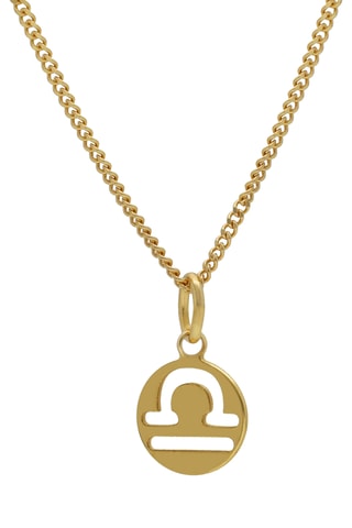 Collier Balance - Argent plaqué or jaune