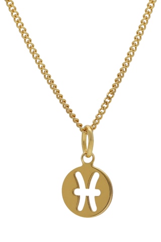 Collier Poissons - Argent plaqué or jaune