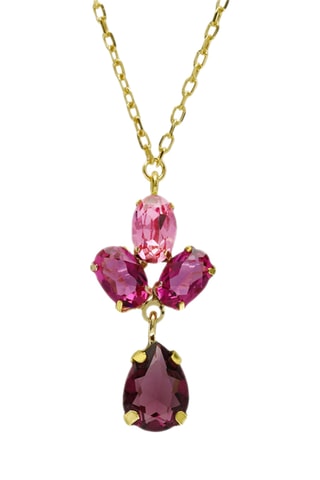 Collier - Argent plaqué or jaune