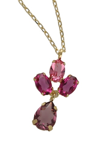 Collier - Argent plaqué or jaune