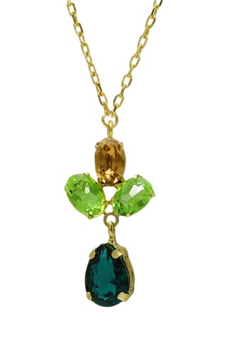 Collier - Argent plaqué or jaune