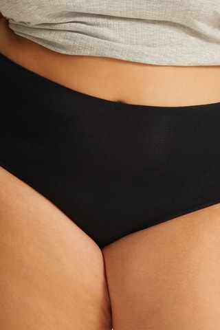 Shorty taille haute Just One Micro - Noir