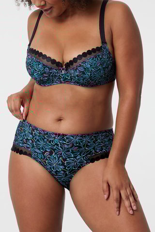 Slip Palma Swing - Nero - Bestform