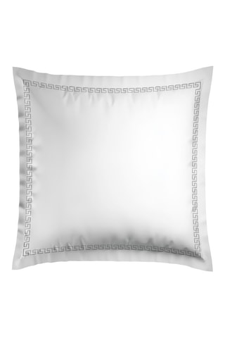 2 fronhas em cetim de algodão 80 fios/cm² Grand Hôtel - Branco