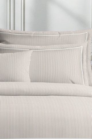 Conjunto de edredão em percal de algodão 80 fios/cm² Dauphine - Toupeira