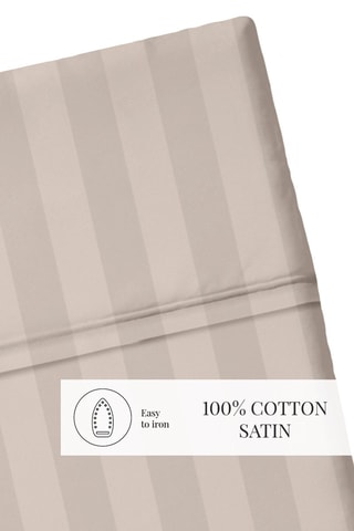 Lençol liso em cetim de algodão 80 fios/cm² - Toupeira