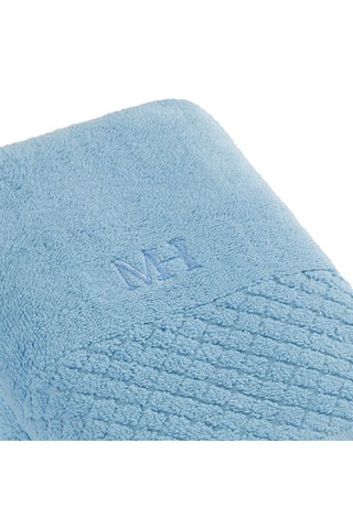 2 toalhas de banho 
Azul-celeste - 50 x 100 cm