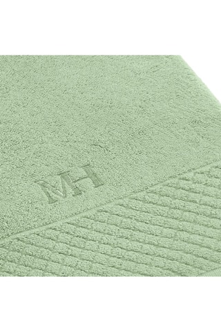 4 toalhas de rosto Verde - 30 x 30 cm