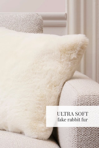 Capa de almofada - Branco - 40 x 40 cm