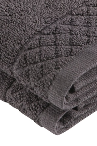 2 panos Cinzento-escuro