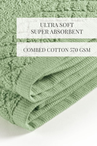 2 panos de cozinha - Verde-amêndoa