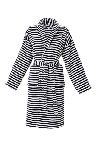 Roupão de veludo Baléares Azul-escuro