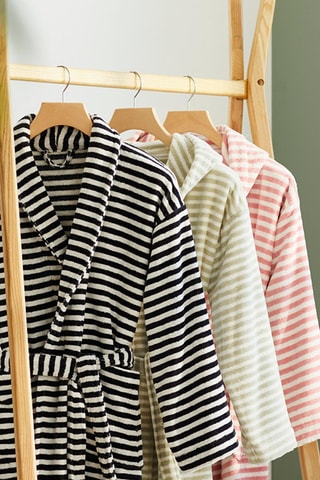 Roupão de veludo Baléares Azul-escuro