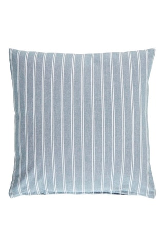 Almofada Finn - Azul-celeste e branco - 45 x 45 cm