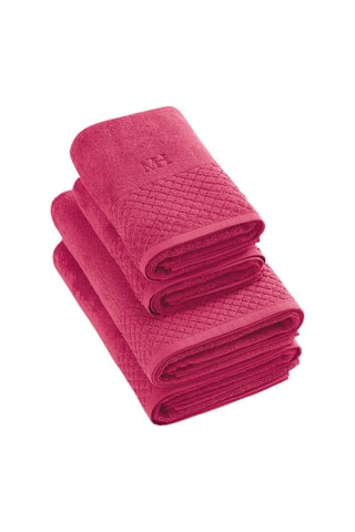 4 toalhas Fúcsia