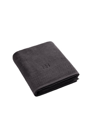 Toalha de banho grande Cinzento - 100 x 150 cm