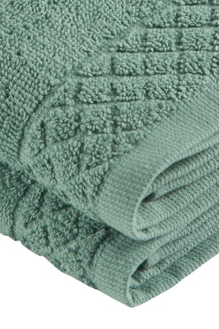 2 panos em algodão penteado Ede - Verde