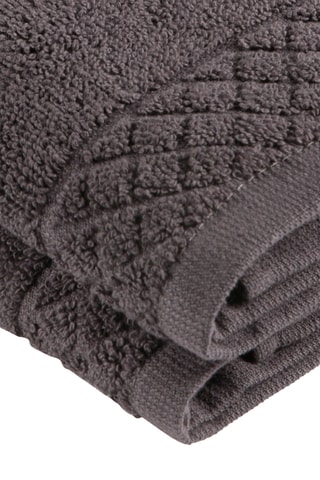 2 panos em algodão penteado Ede - Cinzento