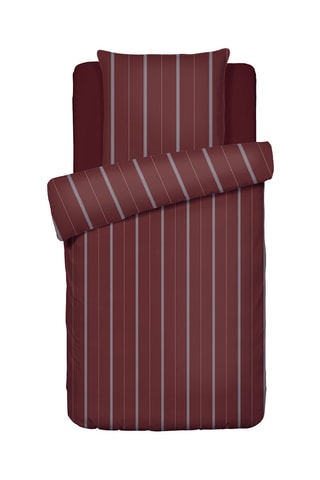 Conjunto de edredão em cetim 80 fios/cm² de algodão Lioré - Bordô