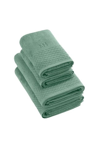 4 toalhas Eden - Verde