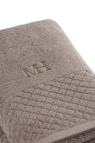 4 toalhas Eden - Castanho