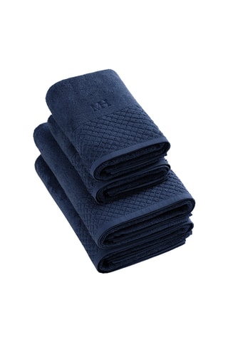 4 toalhas Eden - Azul