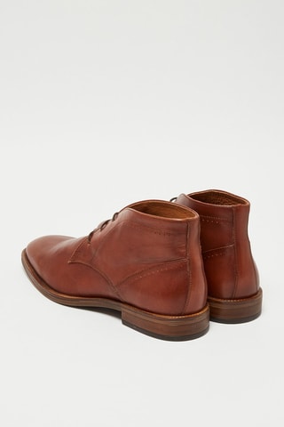 Derbies em couro Piana - Camel
