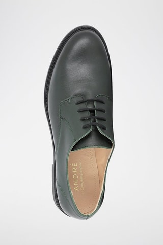 Derbies em couro Eloquent Verde