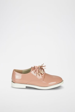Derbies envernizados Rosine - Rosa