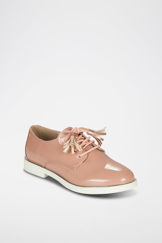 Derbies envernizados Rosine - Rosa