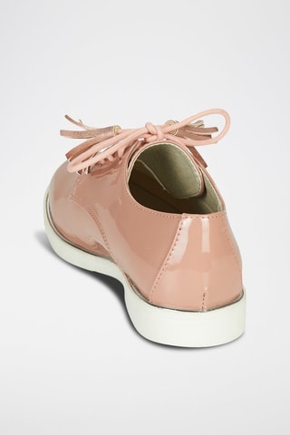 Derbies envernizados Rosine - Rosa