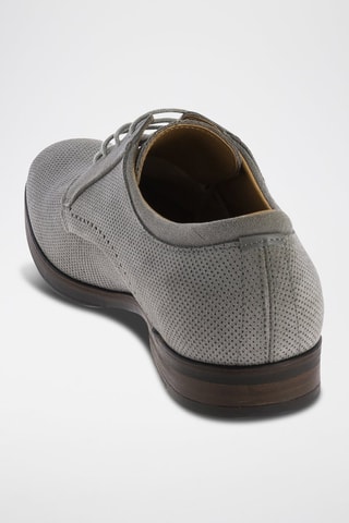 Derbies em couro Var - Cinzento