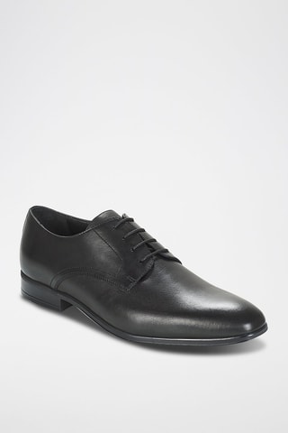 Derbies em couro Pizzo - Preto