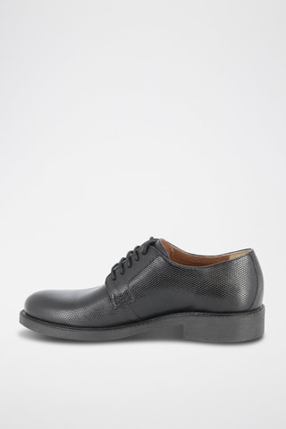 Derbies em couro Plata - Preto
