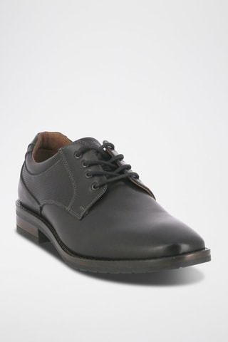 Derbies em couro Paciano - Preto