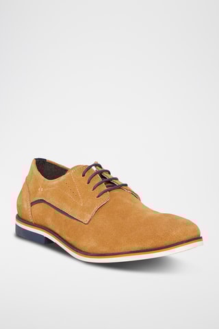 Derbies em nobuck Jules - Castanho-claro